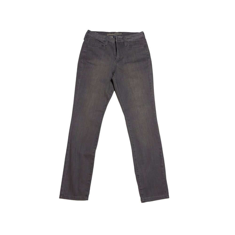 Universal Thread High Rise Skinny Gray Jeans Stretch Size 8/29R Women's Denim